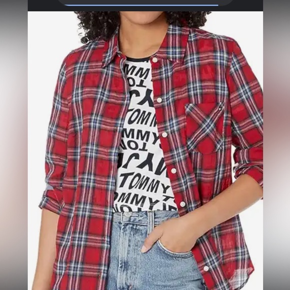 Tommy Hilfiger Large Plaid - Picture 1 of 5